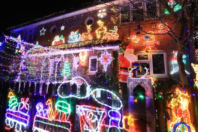 DAZZLING: Rick loves displays like this one. Picture: Adam Davy/PA Wire