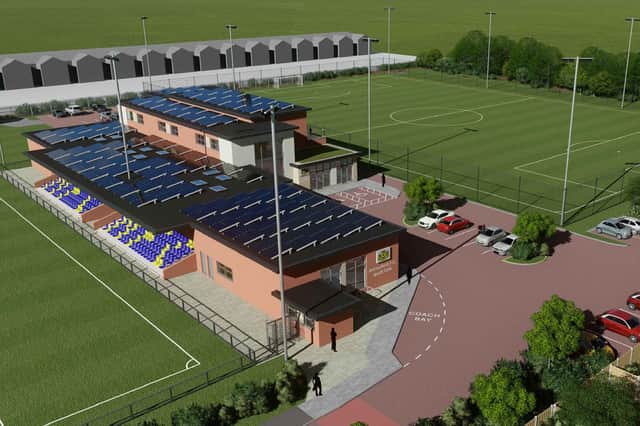 A CGI of how Moneyfields' redevelopment of their Dover Road facilities will look