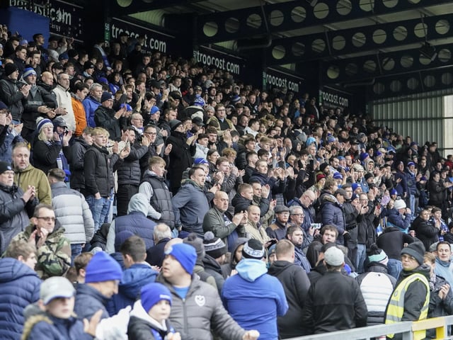 1,828 Pompey fans had nothing to cheer as the Blues' poor league form approaching the end of the year continued at Wycombe.