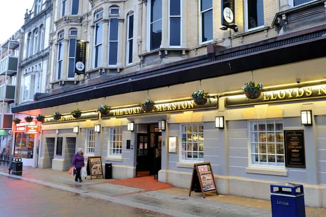 The Lord Palmerston Wetherspoon pub in Palmerston Road. Pic Allan Hutchings