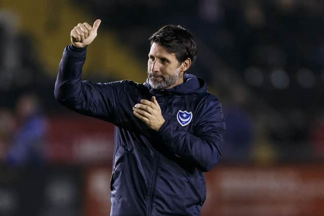 Danny Cowley has turned Pompey's situation around since the 4-0 defeat to Ipswich. (Photo by Daniel Chesterton/phcimages.com)
