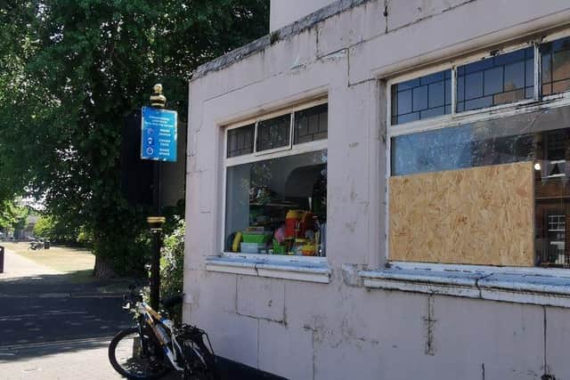 Police are appealing for information following the incident at Doves Nursery, in Stoke Road, Gosport. Picture: Gosport Police.