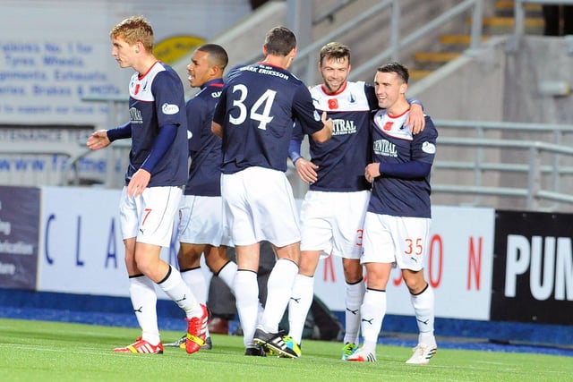 Rory Loy bags a brace with his second goal on 69 minutes to put Falkirk 4-0 up