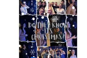 The Cave Studios in Fareham have brought together a team of local performers to record a new version of Do They Know It's Christmas? with all funds raised going to Great Ormond Street Hospital