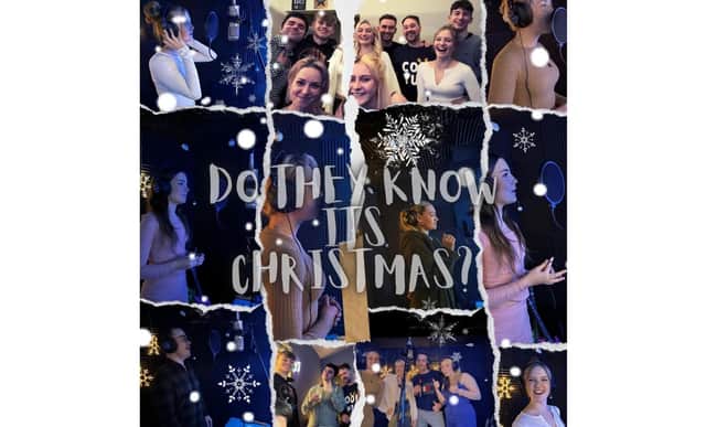 The Cave Studios in Fareham have brought together a team of local performers to record a new version of Do They Know It's Christmas? with all funds raised going to Great Ormond Street Hospital