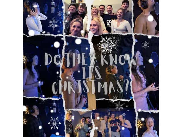 The Cave Studios in Fareham have brought together a team of local performers to record a new version of Do They Know It's Christmas? with all funds raised going to Great Ormond Street Hospital