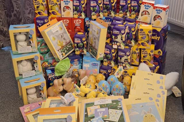 An amazing Egg-cuse for slimmers to buy lots of Easter Eggs!