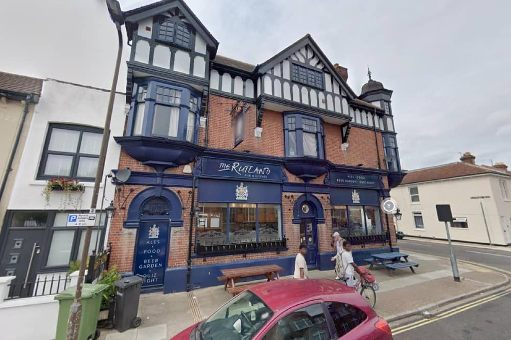 The Rutland Arms, located in Francis Avenue, Southsea, 