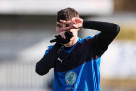 Clanfield's Dan Penfold during his side's Hampshire Premier League victory over Lyndhurst. Picture by Alex Shute