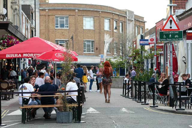 Friday evening in Palmerston Rd, SouthseaPicture: Chris Moorhouse (jpns 230721-18)
