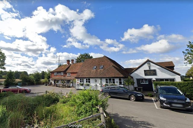 This pub can be found in Lower Froyle. Village signposted N of A31 W of Bentley; GU34 4NA. The guide says: ‘Plenty to look at in smart country pub, real ales and good wines;
bedrooms.’