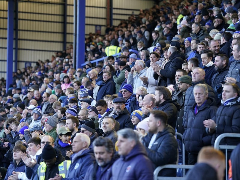Many Pompey fans were at their defiant best against Blackpool - here's what our photographer Jason Brown captured of the day's events at Fratton Park.