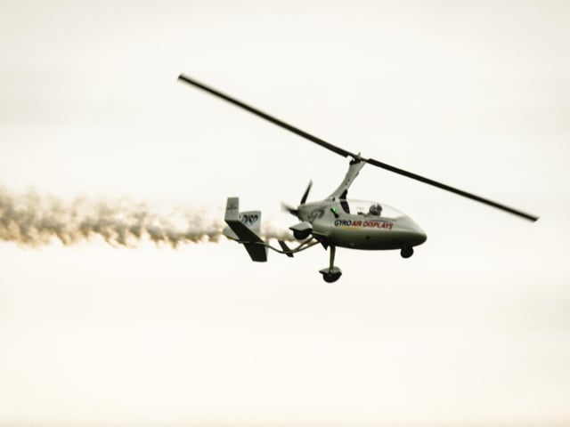 Pictured is: A Gyro Coptor
Picture: Keith Woodland (080621-12)