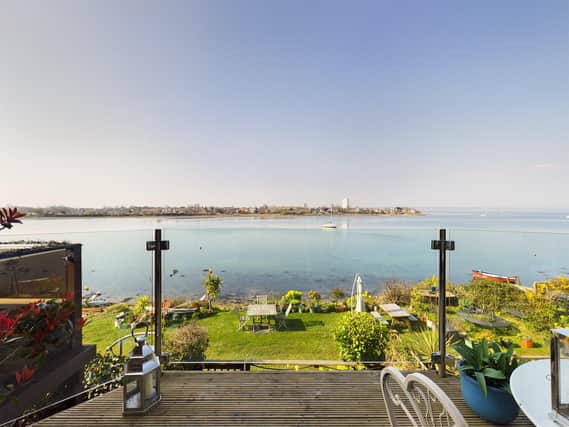 The view from the property in Horse Sands Close, Eastney. Picture: Chinneck Shaw