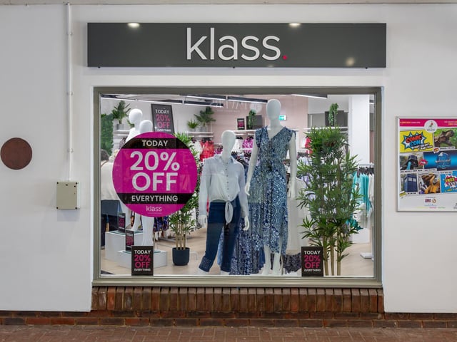 The new Klass store at Port Solent.Picture: Mike Cooter