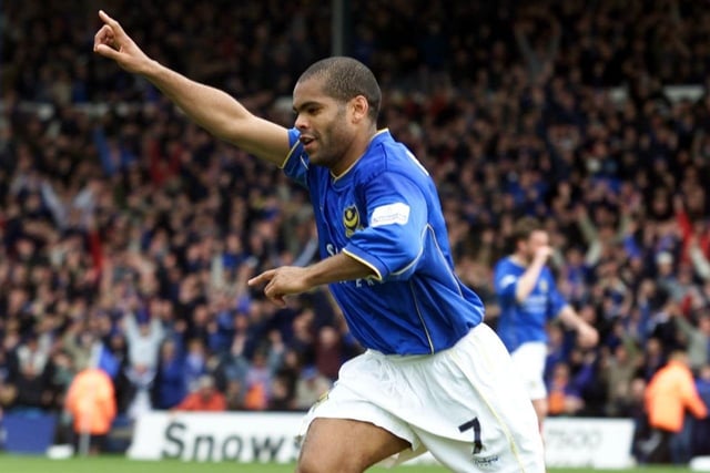 Position: Midfield, Years at Pompey: 2000-2005, Appearances: 128.   Picture: Phil Cole/ALLSPORT