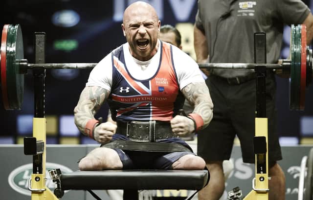 Fareham powerlifter Micky Yule will be taking part at the Tokyo 2021 Paralympics. Picture: Roger Keller