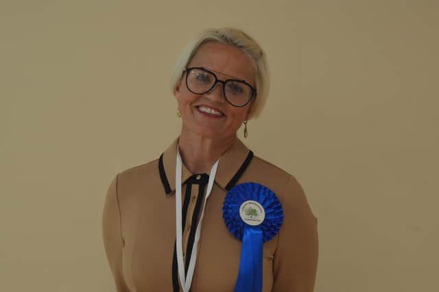 Lesley Meenaghan, who won the Town ward 
Picture: David George