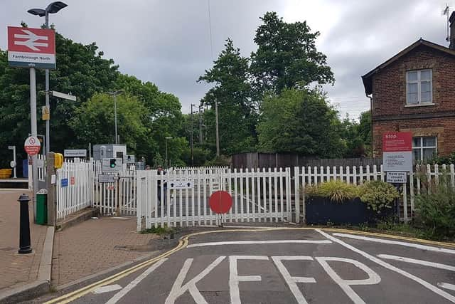 The Farnborough North level crossing 
Picture: Rail Accident Investigation Branch