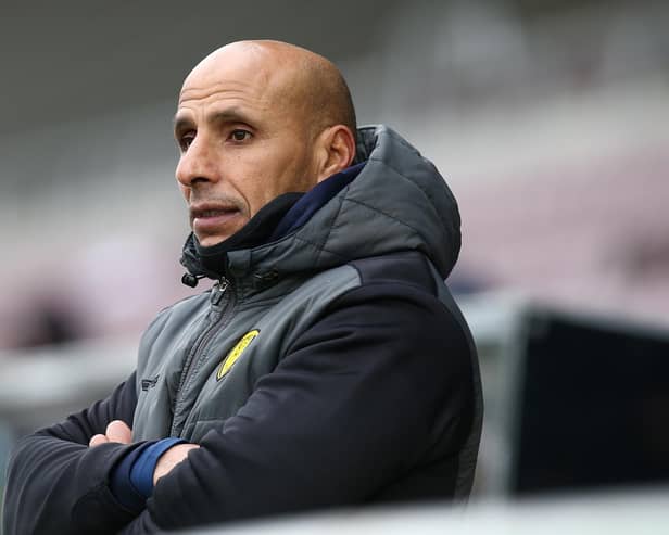 Burton Albion manager Dino Maamria. Photo by Pete Norton/Getty Images)