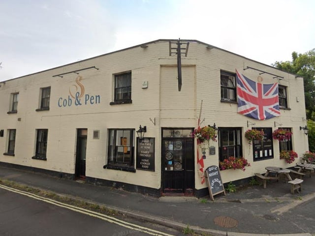 The Cob And Pen at 1 Wallington Shore Road, Fareham was rated five on October 5.
