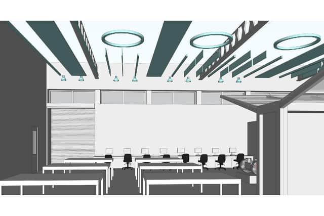 Model for the new Energy Hub. Picture: Fareham College