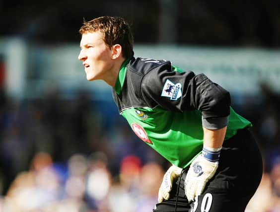 Jamie Ashdown made 123 appearances for Pompey during an eight-year Fratton Park stay. Picture: Mike Hewitt/Getty Images