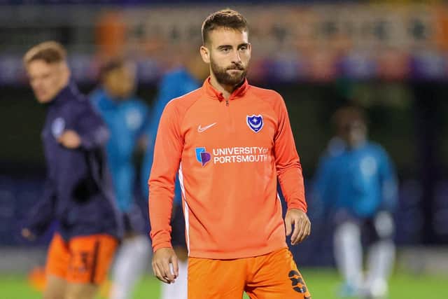 Ben Close has played a bit-part role for Pompey so far this season