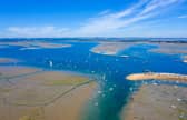 Langstone Harbour by Marcin Jedrysiak. @drone_photography7777