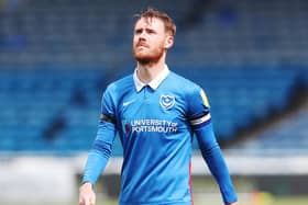 Pompey captain Tom Naylor