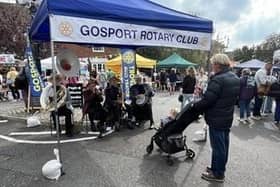 At the Gosport Rotary Michalemas Fayre 2025