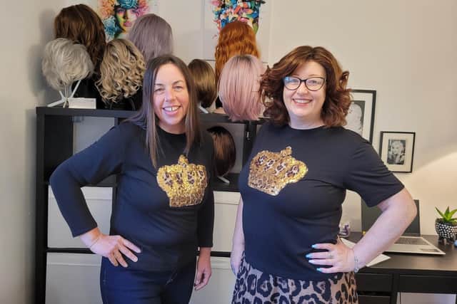 Rachael Shaw, coined the ‘wig lady’ by friends and family, has decided to take the leap of faith and open her own wig business - Fix My Crown - alongside her sister, Helen Sumbler.