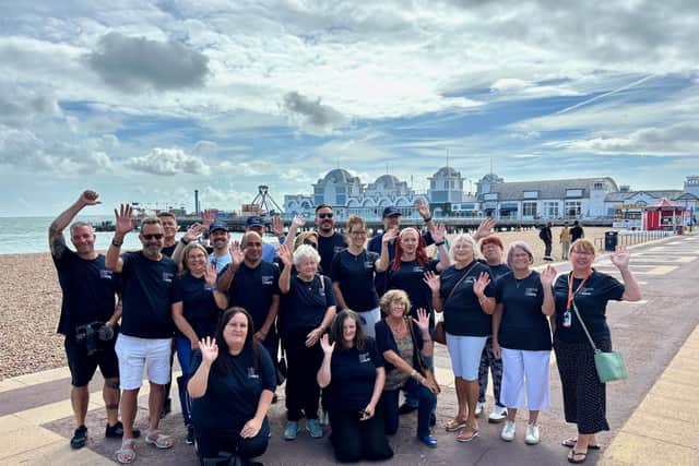 Baton of Hope bearers meet at Southsea