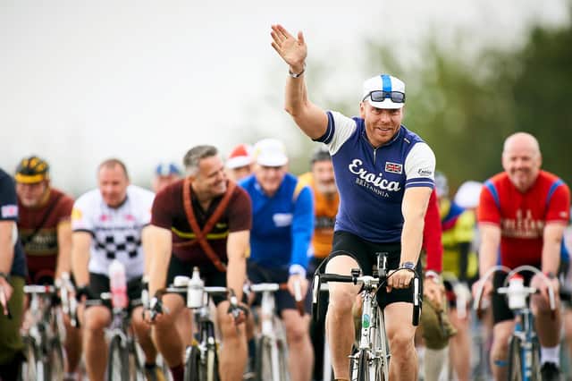 Cycling legend Sir Chris Hoy will be at Eroica Britannia