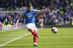 Joe Rafferty and Zak Swanson will be fighting it out to be Pompey's right-back next season. Picture: Jason Brown/ProSportsImages