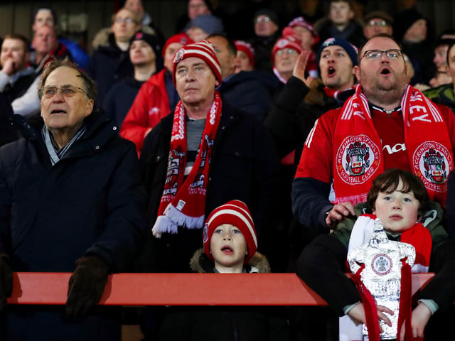 Average away attendances: 170.