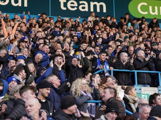 The fans had plenty to cheer on their latest trip to Carlisle - Paddy Lane's winner and a six-point lead at the top of the table.