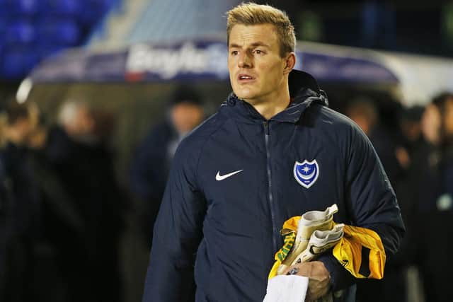 Pompey goalkeeper Craig MacGillivray. Picture: Kieran Cleeves