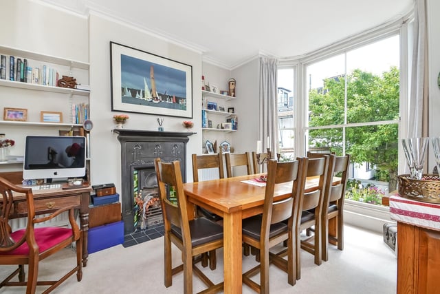 This end-of-terrace townhouse in Netley Terrace, Southsea, is on the market at a guide price of £665,000. It is listed by Fine and Country.