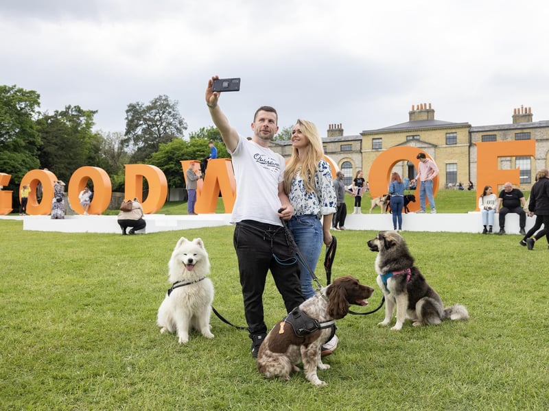 Guests at Goodwoof 2024, a dog event held at Goodwood Estate in Chichester. Picture date: Saturday May 18, 2024. PA Photo. This year's event features a Labrador Parade, led by The Duke of Richmond, in celebration of the breed. Elsewhere at the event, visitors can try forest bathing, truffle hunting, watch top canine athletes in competition, enjoy wellness workshops and listen to talks from behavioural and veterinary experts. Picture credit should read: Matt Alexander/PA Media
