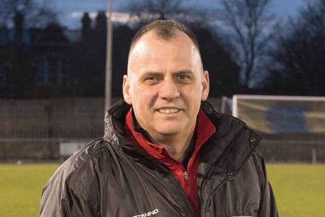 Fareham manager Pete Stiles