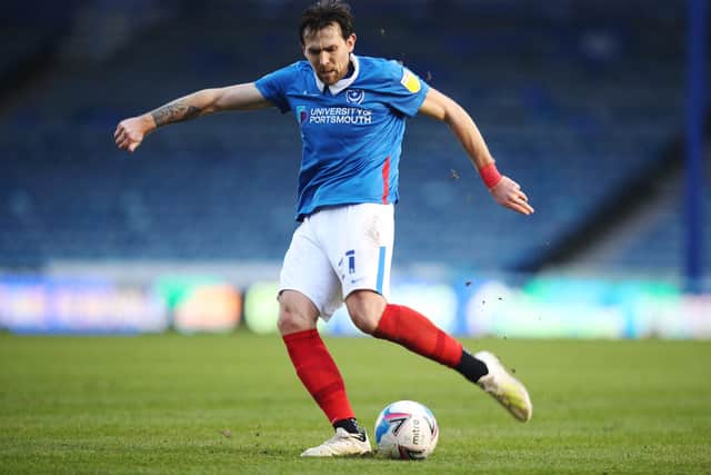 Charlie Daniels has started five successive Pompey matches since replacing Lee Brown at left-back. Picture: Joe Pepler