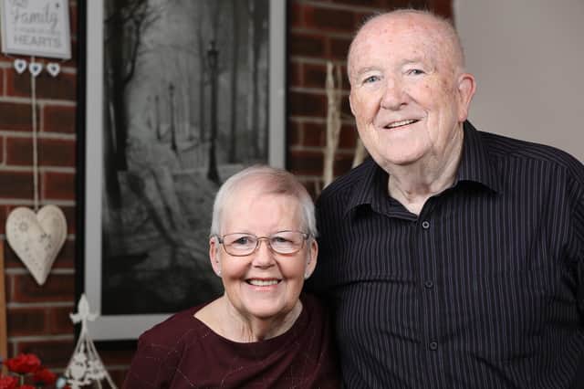 Nev and Pat Moyle celebrated their diamond  anniversary on October 29. Picture: Chris Moorhouse   (241020-02)