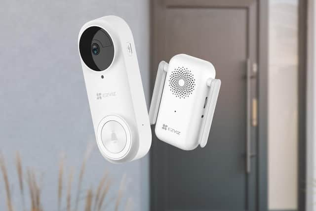 EZVIZ DB2 video doorbell.