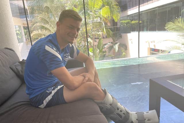 Dan Gifford injured his foot during pre-season training in Spain, putting him out of the Qatar SC friendly