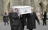The funeral of Ace Rewcastle was held at St Mary's Church in Fratton.

Picture: Sarah Standing (240223-0123)