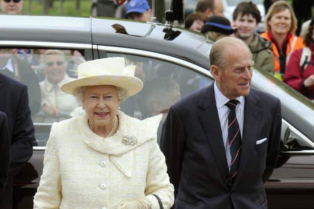 Queen Elizabeth II and Prince Philip, Duke of Edinburgh visit the D-Day museum as it marks its 25th anniversary on April 30, 2009 in Portsmouth, England. Picture: Parker/WPA Pool/Getty Images
