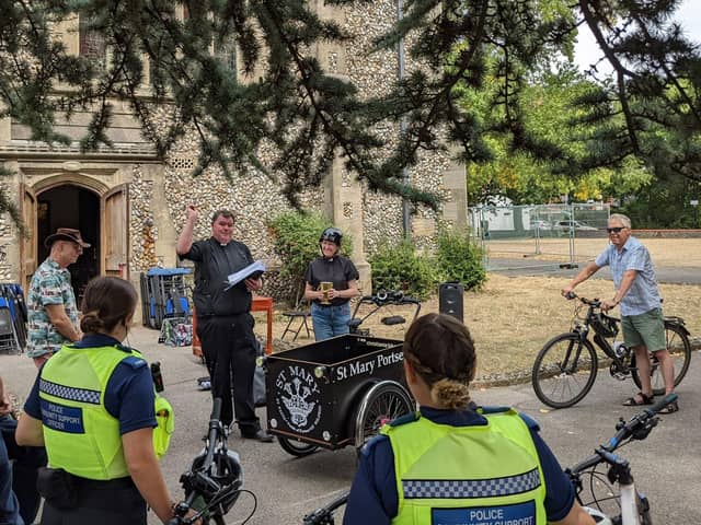 A Celebration of Cycling will be held at St Mary's Church this Sunday