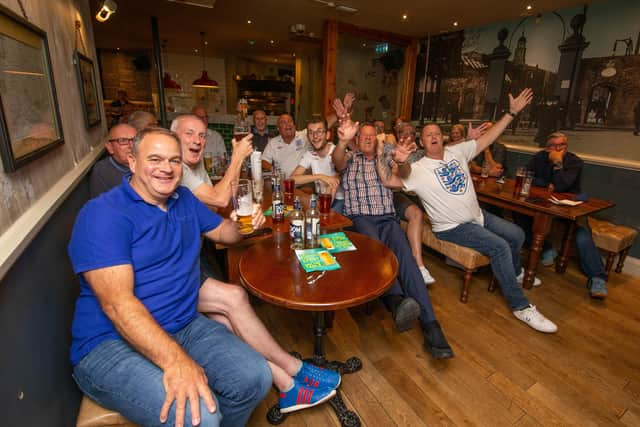 Fans at The Red Lion, Cosham, Portsmouth

Picture: Habibur Rahman