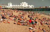 A packed Southsea beach in 1999. Picture: The News Portsmouth 993673